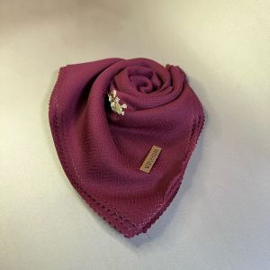 JILBAB/KERUDUNG SEGI EMPAT ZIGZAG