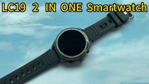 Rainbuvvy LC19 Smart wireless earbuds watch 1.53inch HD Screen Bluetooth Music Player HIFI 9D sound quality IP67 Waterproof Smartwatch For IOS Android