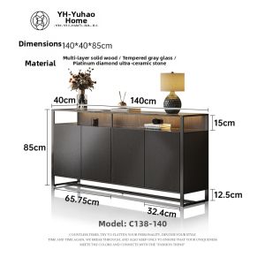 Minimalist Italian Entry Storage Cabinet