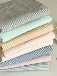 Bộ Ba Món Gối Đơn Cho Phòng Ký Túc Xá Sinh Viên 100% Cotton Nguyên Chất Vải Cotton Giặt Phong Cách Hiện Đại Họa Tiết Sọc