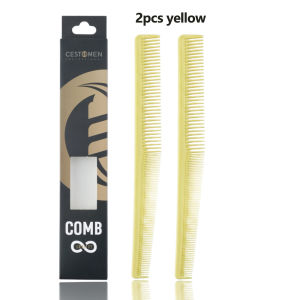 1/2/5PCS Set Hair Comb Barber Anti Static Double Tooth Hair Cutting Comb Men Fading Combs Salon Heat Resistant Hairdressing Comb