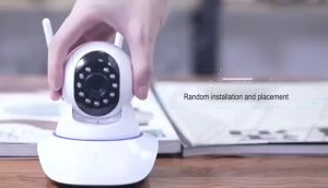 CCTV OUTDOOR PAKAI KARTU MEMORI KAMERA PEMANTAUAN NIRKABEL WIFI MOBILE REMOTE NETWORK HOME MONITOR SMART HD NIGHT VISION V380PRO