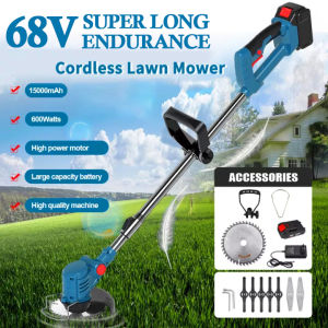 Makita Grass Cutter 24v/36v/48v/68v Cordless Electric Lawn Mower Trimmer Rechargeable Portable Garden Pruning Lawn Mower Heavy Duty