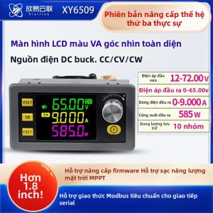 Bộ Nguồn DC Buck Có Thể Điều Chỉnh CNC Màn Hình LCD Màu CC/CV/CW Mô-đun Sạc Năng Lượng Mặt Trời XY6506/XY6509 Điều Chỉnh Dòng Điện Áp Không Đổi