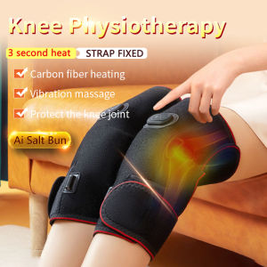 Electric Heated Knee Pad Arthritis Heated Hot Compress Moxibustion Warm Leg Wrap Belt Brace Arthritis Pain Relief