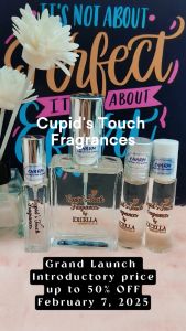 Perfume for Men Cupids Touch Fragrances by Excella Essentials - Elegance Fresh Essence Scent Woody & Spicy Long-Lasting Fragrance