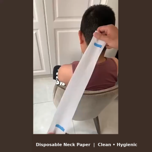 Disposable Salon Neck Rolls Stretchable Adhesive Barber Neck Strips for Hair Cutting [LOCAL SG STOCKS]