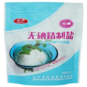 Non-Iodized Salt 300g*8 Bags Whole Box Thyroid Uniodized Edible Salt for Home Use No Iodine Added Kitchen Basic Seasoning