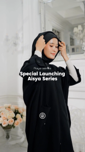 Hijacket Aisya Outer Rompi Panjang Kekinian | Jaket Hijab Panjang Muslimah | Bahan Coco knit premium Wanita