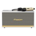 Loa karaoke xách tay cao cấp Paramax Pasion 2C (Loa 3 đường tiếng, 1 bass 25cm(2.5 tấc), 1 loa trung, 1 loa treble, công suất 100W-400W, 2 Micro UHF võ nhôm karaoke chuyên nghiệp). 
