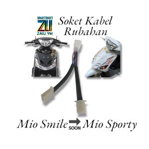 KABEL SOKET SAMBUNGAN PITING LAMPU SEN MIO SMILE PNP MIO SPORTY COSTEM
