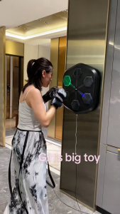 [ของแท้] ONEPUNCH V3 เครื่องเล่นคุณภาพสูง เป้าต่อยมวยเพลงอัจฉริยะอุปกรณ์ฝึกชกมวย เครื่องฝึกชกมวยติดผนัง  Music Box