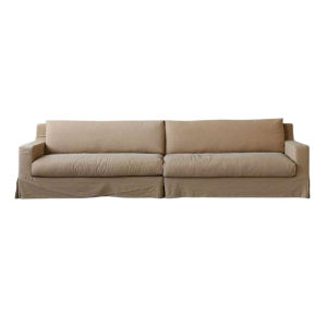 Japanese Wabi-Sabi Style Detachable Cotton Linen Fabric Sofa Nordic Simple Retro Small Apartment Designer Homestay Living Room
