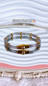 Panlandwoo - Gelang Bangle Titanium Wanita Pierina