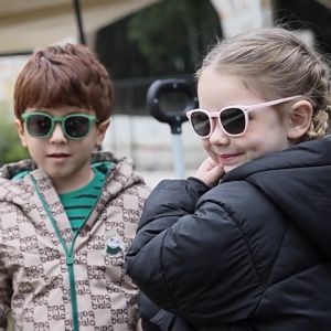 new! แว่นตาเด็ก Monster Boyy  รุ่น MB1 สำหรับเด็กอายุ 1-4 ปี Polarized lens กันแดด กันรังสี UV400