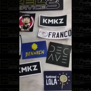 OPM Band stickers Glossy Vinyl Laminated
