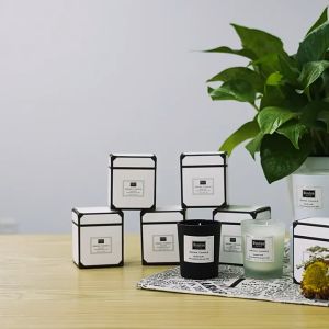 Natural Soy Wax Scented Candle Aromatherapy Candle Home Fragrance Jar Candle Relaxing Scent Candle for Bedroom Living Room Office Gift Decoration
