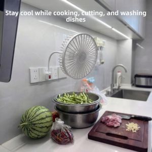  Quanhao | Wall-mounted Portable Electric Fan For Kitchen And Bathroom