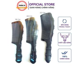 Lược sừng khía màu đen dài 20cm lược chải tóc gỡ rối massage đầu - Mỹ Nghệ Phương Chi
