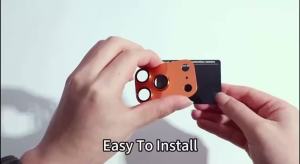 1/2Pcs Metal Glass Camera Lens Protector For iPhone 17 Pro/ iPhone 17 Pro Max AR+AF Matte Camera Screen Protector Cover Film