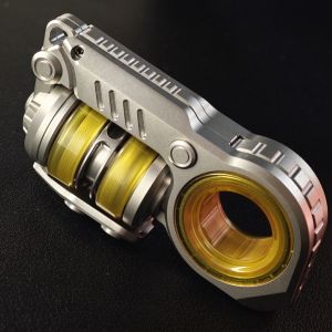 Egg Tossing Composite Type Fingertip Spinning Top Stress Relief Toy Durable Metal Material for All Ages Leisure Traditional Toy