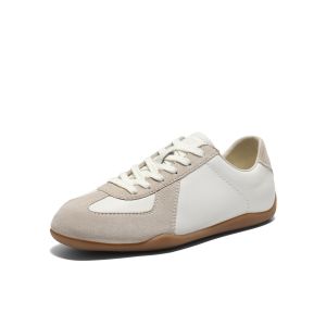 Belle | Racing Style Leather Thin-Soled Sports Casual Shoes