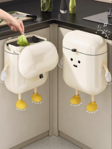 youqin | Wall-Mounted Kitchen Trash Can Large Capacity