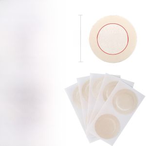 Marathon Anti-Friction Chest Pads Mens Breathable Nipple Covers for Swimming Fitness round Shape Non-Woven Fabric Underwear