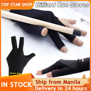 Billiard Gloves Left Hand 3 Finger Glove High Elasticity Spandex Lycra Snooker Billiard Cue Glove