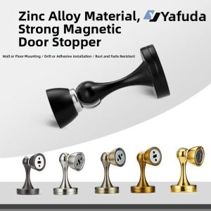 Magnetic Dampening Door Stopper Zinc Alloy