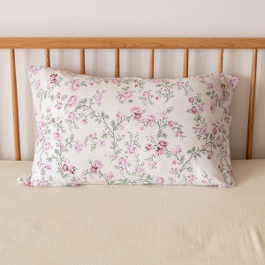 Purple Wisteria Vine Pillowcase Single Person Pure Cotton Knitted Soft Retro Style Home Use Bedding Cover New Arrival