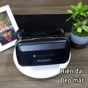 Kính thực tế ảo 3D VR Shinecon Vinetteam TechHome trải nghiệm chân thực âm thanh sống động - DT1167