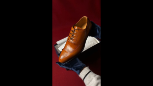 Giày Tây Oxford Nam Công Sở Cao Cấp Bằng Da Thật - Germano Bellesi - Sản Xuất Thủ Công Tại Italy_1088
