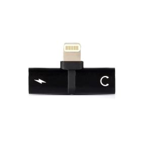 Splitter Lightning 2 in 1 AUX Audio Charger OTG Adapter Converter Lightning