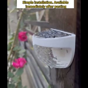 Solar Wall Lamp Outdoor Waterproof Home Courtyard Garden Layout Terrace Balcony Atmosphere Decoration Night Light