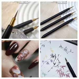 Cọ tô  cọ thư pháp cao cấp cán đen vẽ móng tay nail vẽ gel  vẽ màu nước
