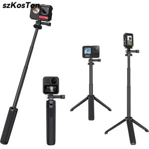 Extendable Selfie Stick Portable Vlog Selife Stick Tripod Stand for Gopro 13 12 11 10 9 DJI Osmo Action 5 Pro 4 3 Insta 360 X4