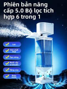 CHONGXIAOSHUAI | Wave-making Water Pump for Small Aquarium Six-in-one Quiet