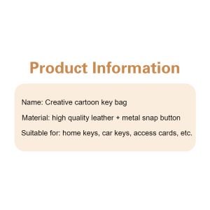 Creative Open Key Bag Pull-Out Cartoon Cute Large Capacity Drawstring Universal Electric Car Car Key Bag钥匙收纳包