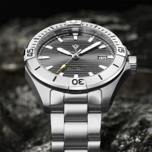 CADISEN NEW Top Brand Sports Men Mechanical Wristwatch Luxury Automatic NH35 Watch Mens Stainless Steel 200M Waterproof Clock