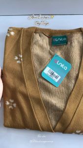 Baru Alnita Akira Cardigan Muslim Atasan Outerwear Rajut Sage Green Knit Premium