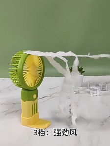 พัดลมมินิแบบพกพา พัดลมมินิ มีสายชาร์จ USB และบรรจุภัณฑ์เชื่อมต่อ พัดลม พัดลมมือถือ