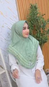 JILBAB BERGO PET INSTAN JERSEY MOTIF SUBLIM PERINTING/DAILY HIJAB MUSLIM KEKINIAN 2025
