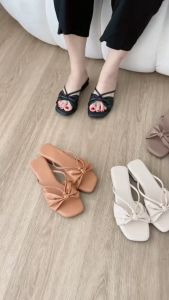 Luny - Anitha Flat Heels Casual Coqquette Version Leather Synthetic 2 cm - Slippers Woman
