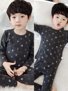 Kids Pure Cotton Autumn Suit Boys Clothing Girl Baby Thermal Underwear Childrens Cotton Kids Pajamas