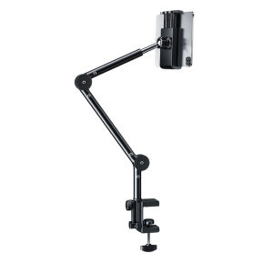 Bedside desk phone and tablet lazy stand with anti skid base and easy height adjustment at night