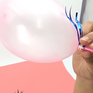 🔥 จัดส่งในกรุงเทพฯ 🔥 นกหวีดและบอลลูนบอลลูนของเล่นเด็กสองในหนึ่งเดียวตกแต่งวันเกิดของขวัญเล็กๆฮอร์น