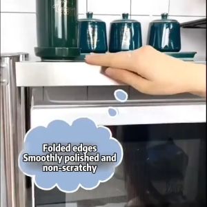 Kitchen 304 stainless steel shelf console floor-to-ceiling gas rack stove bench