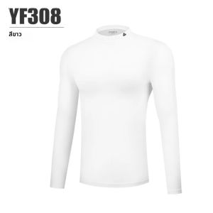 PGM YF488/YF308 Golfเสื้อผ้าผู้ชายครีมกันแดดเสื้อผ้าผ้าไหมน้ําแข็งแขนยาวรู้สึกน้ําแข็งAnti UV Breathableความยืดหยุ่นสูงกีฬา