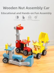 LEKU | Educational Assembly Construction Truck Nut Building Blocks Toy